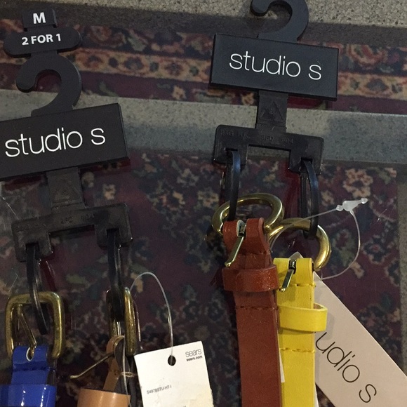 Studio S Accessories - Studio S (4) Belts NWT